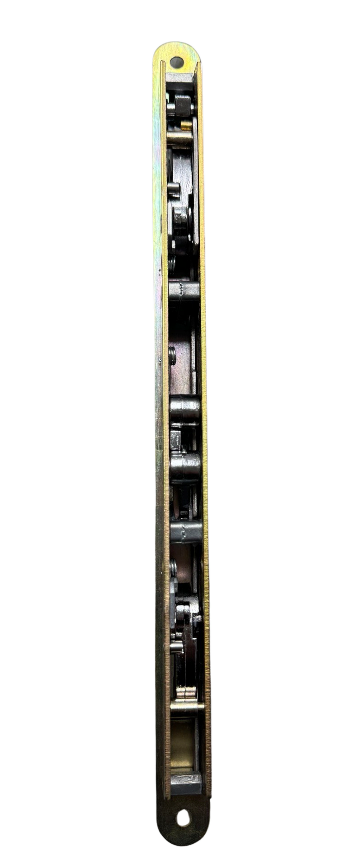11-3/4" Multi-Point Mortise Lock with Face Plate and Anti-Slam Pin for Sliding Glass Doors | Two Point Replacement Locking Mechanism to Fix and Repair Sliding Patio Door Hardware - Alloy Steel - Garage and Sliding Door Hardware