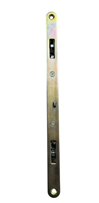 11-3/4" Multi-Point Mortise Lock with Face Plate and Anti-Slam Pin for Sliding Glass Doors | Two Point Replacement Locking Mechanism to Fix and Repair Sliding Patio Door Hardware - Alloy Steel - Garage and Sliding Door Hardware
