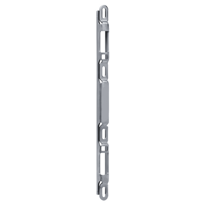 Sliding Glass Door Multi-Point Keeper for 2 Point Mortise Lock | Keeper Replacement for Mortise Lock 2 Point - Stainless Steel - Garage and Sliding Door Hardware