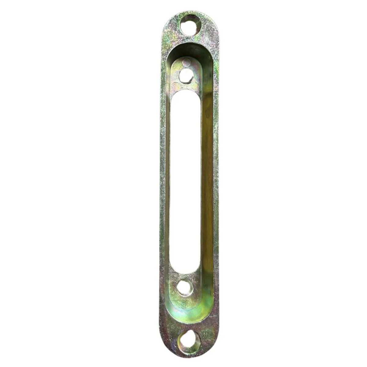 5-3/4" Pocket Trim Adapter Plate with 5-1/4" Hole Spacing MORTISE-TRIMPLATE- 900-17354P - Garage and Sliding Door Hardware
