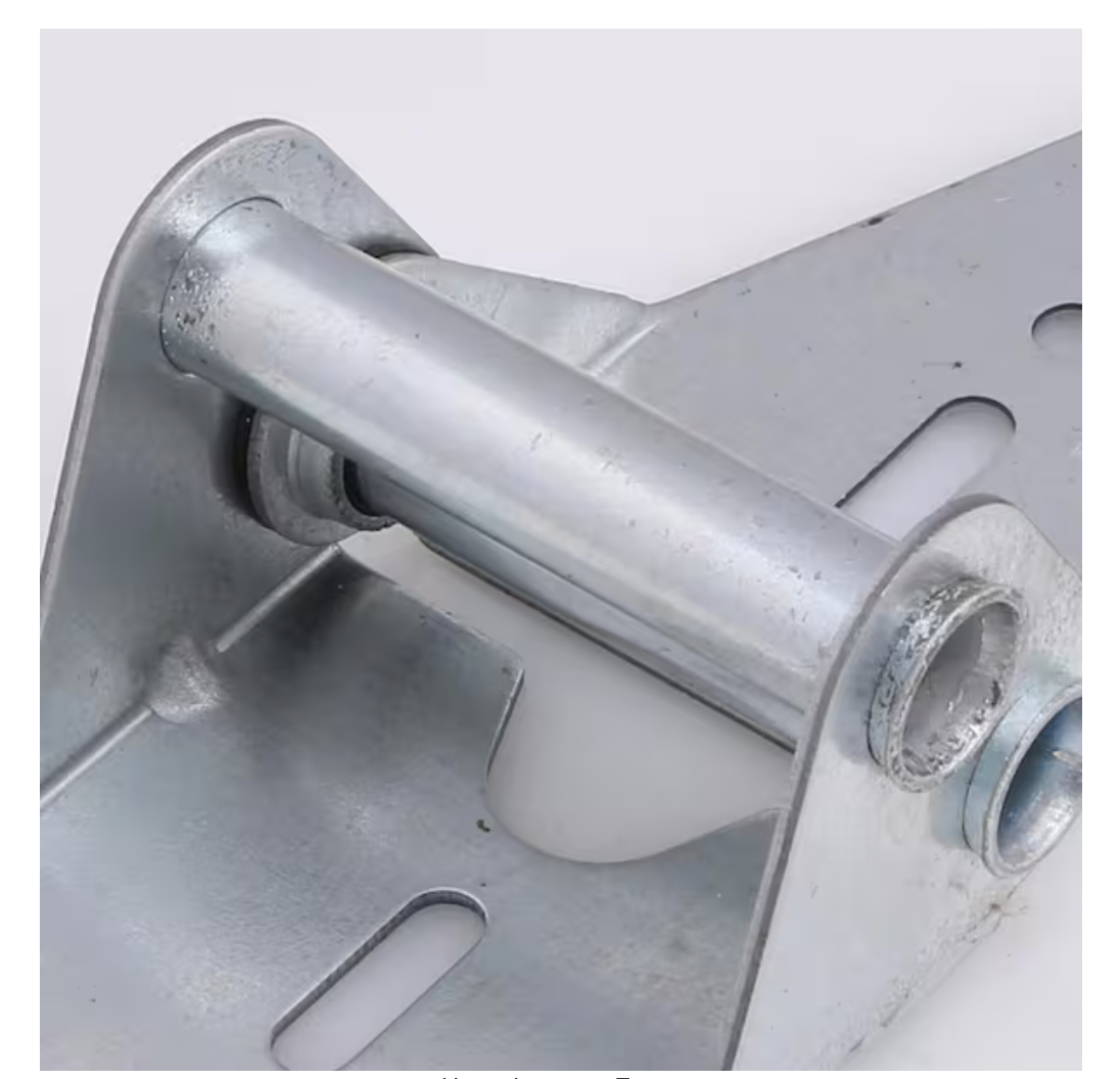 Garage Door 14-Gauge Steel QUIET Hinge # 4 - Garage and Sliding Door Hardware