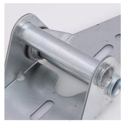 Garage Door 14-Gauge Steel QUIET Hinge # 4 - Garage and Sliding Door Hardware