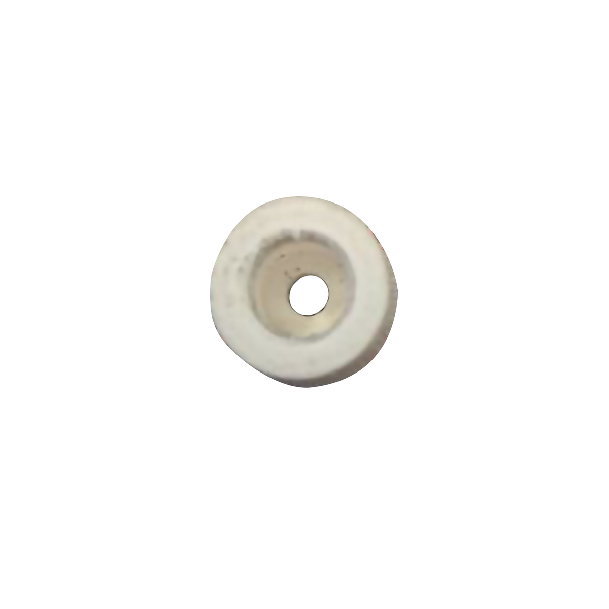 White Sliding Patio Door Rubber Bumper - 1" - Garage and Sliding Door Hardware