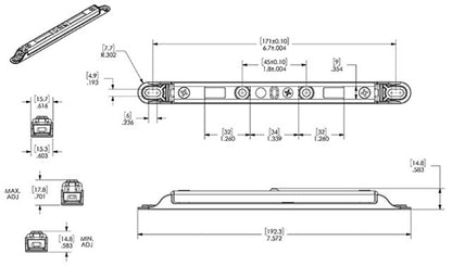 White Sliding Door Keeper - 12-431W - Garage and Sliding Door Hardware