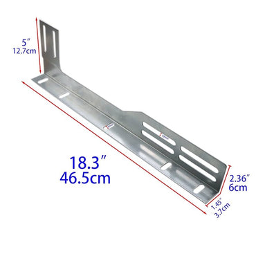Garage Door Flag Bracket-PAIR - Garage and Sliding Door Hardware