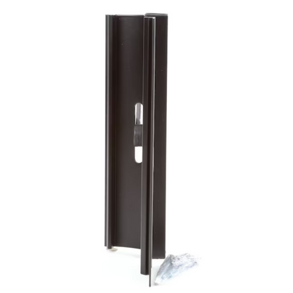 Diecast Sliding Door Handle Set Anodized Black – Extruded Aluminum Inside Pull Painted Black – Exterior Diecast Pull – Clamp Latch w/ Metal Activator | Patio Glass Screen Door Handle (DH-250) - Garage and Sliding Door Hardware