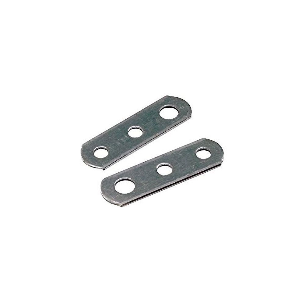 Extension Cable Adjustment Three Eye Split Plate (SET OF TWO) - Garage and Sliding Door Hardware