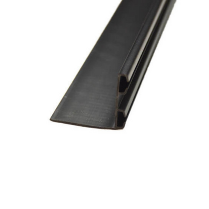 Garage Door L-Shape Plastic Bottom Seal Rail 4’ - Garage and Sliding Door Hardware