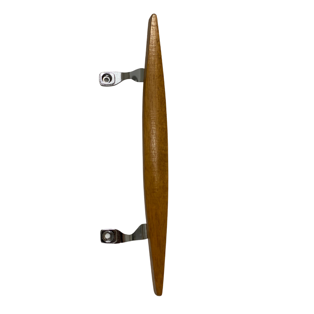 Canoe Style Wooden Sliding Door Handle | Stylish Sliding Glass Patio Door Handle Replacement Door Hardware and Repair | Door Handle Replacement - Garage and Sliding Door Hardware
