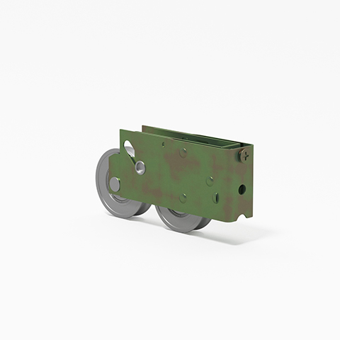 (DR-254-SP) Pan-Am Tandem Roller for Sliding Glass Doors - Garage and Sliding Door Hardware