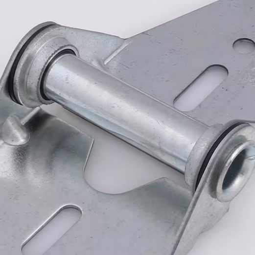 Garage Door 14-Gauge Steel QUIET Hinge # 1 - Garage and Sliding Door Hardware
