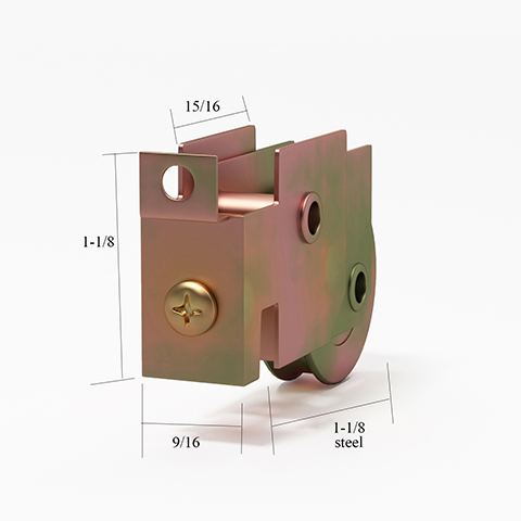 Capitol Remington Patio Door Roller for Sliding Glass Door Repair - Garage and Sliding Door Hardware