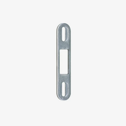 Stainless Steel Flat Striker Keeper for Sliding Glass Patio Doors - Garage and Sliding Door Hardware