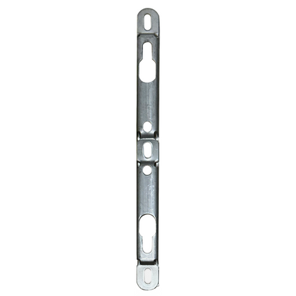 9-23/64" Roto Sliding Patio Glass Door Stainless Steel Strike Keeper with 7" Screw Hole Spacing - Garage and Sliding Door Hardware
