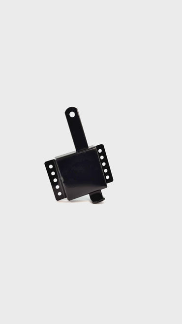 Black Series Garage Door Adjustable Slide Lock