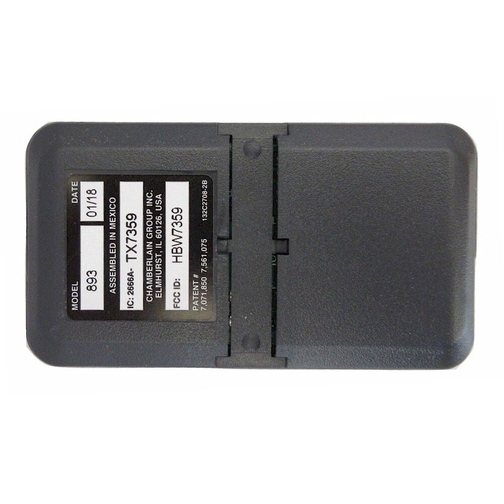LiftMaster 3-Button Visor Remote Control For Garage / Gate Door Opener (893-MAX) - Garage and Sliding Door Hardware