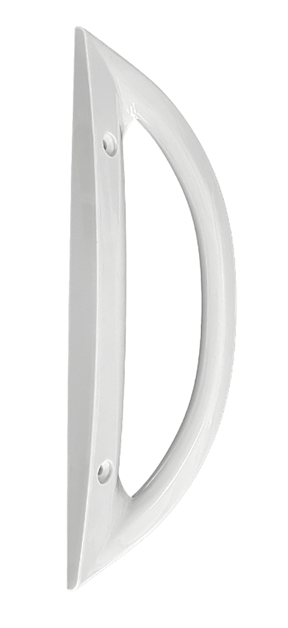 White Sliding Door Handle Replacement Set with 5-27/64" Hole Spacing - Garage and Sliding Door Hardware