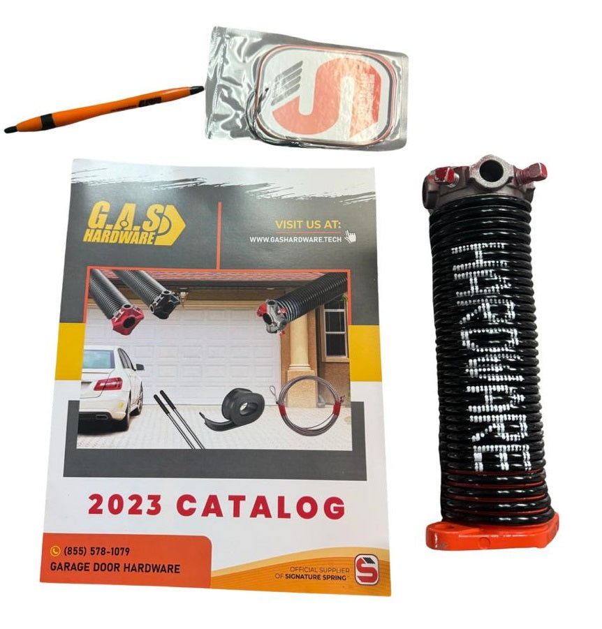 Sample Spring Bundle Kit - Garage and Sliding Door Hardware
